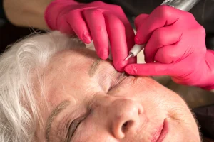 close up of eyeliner micro-pigmentation service at PURE Esthetics Kelowna